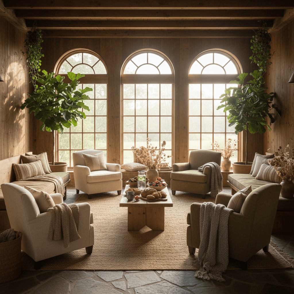 Welcoming community gathering space